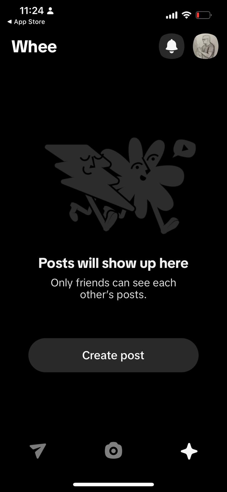 whee posts and notifications