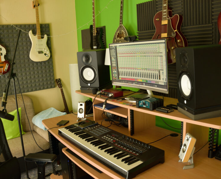 Homestudio von HookSounds. An Orten wie diesem entsteht unsere Musik.